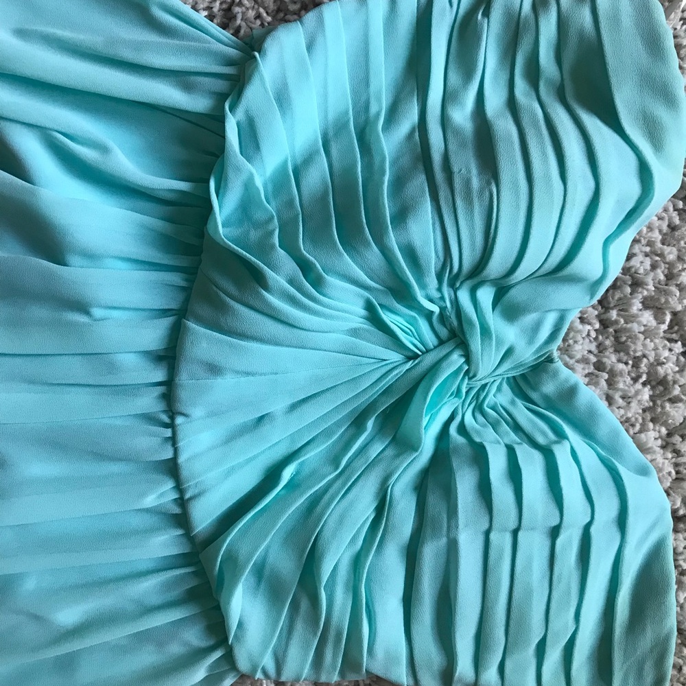 Bridesmaid dress or teal wedding guest dress - Picture 2 of 6